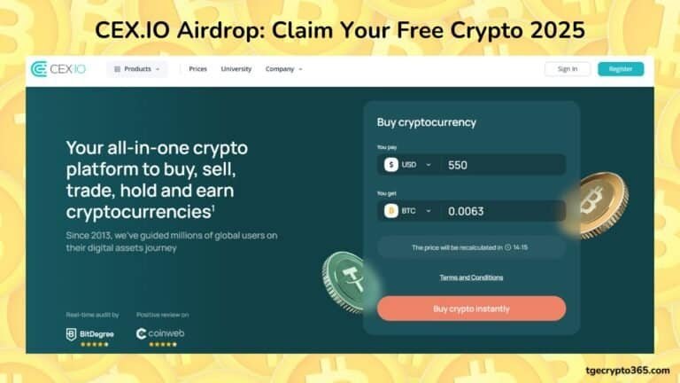 CEX.IO Airdrop