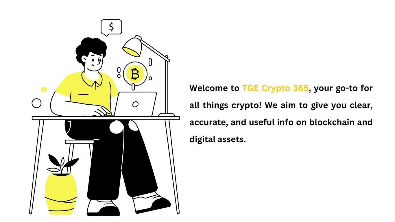 TGE Crypto Home Page Image