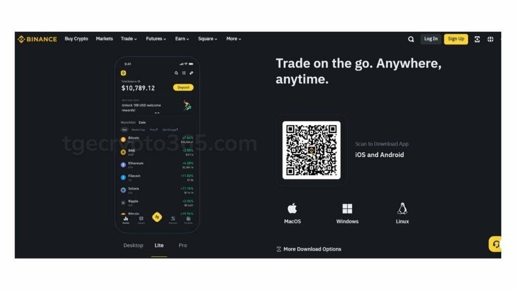 Binance Login